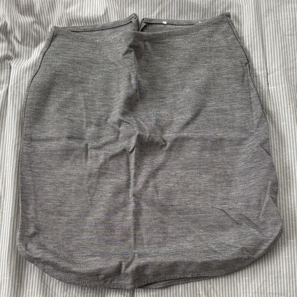 Garage Charcoal Pencil Skirt